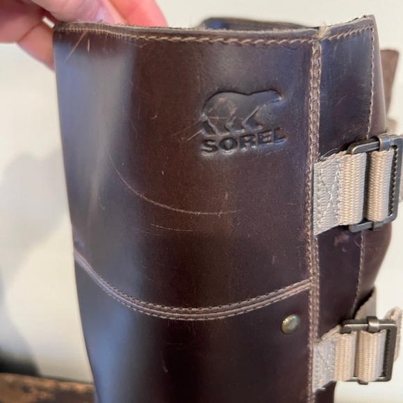 Sorel Slimpack Leather Riding Boot 8.5 - Picture 7 of 16